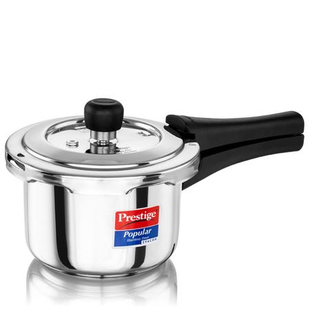 Prestige Svachh Popular Spillage Control Stainless Steel Pressure Cooker Online